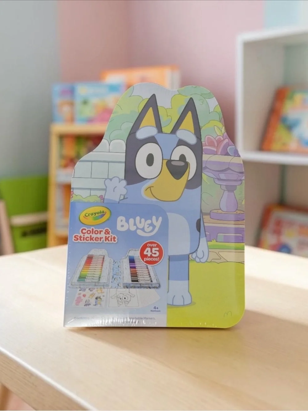 Crayola Bluey Color & Sticker Kit NIP